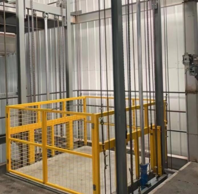 云南导轨式升降机一般加工周期